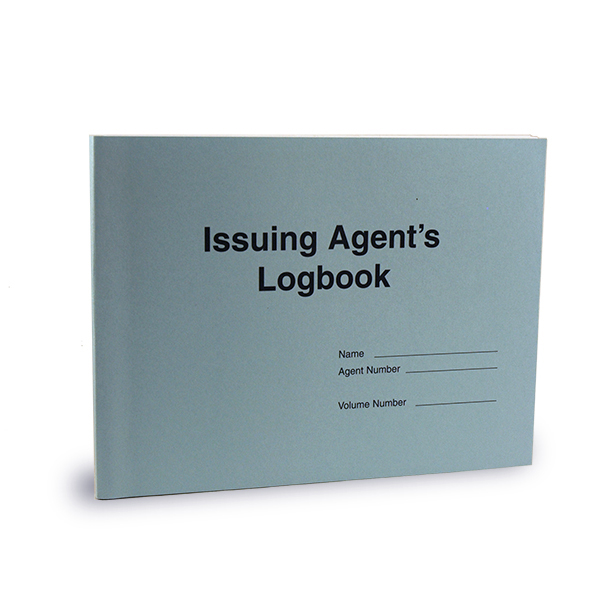Issuing Agent's Logbook